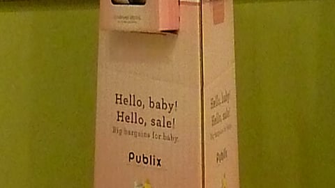 Publix 'Hello Baby' Standee