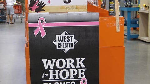 West Chester 'Work for Hope' Dump Bin