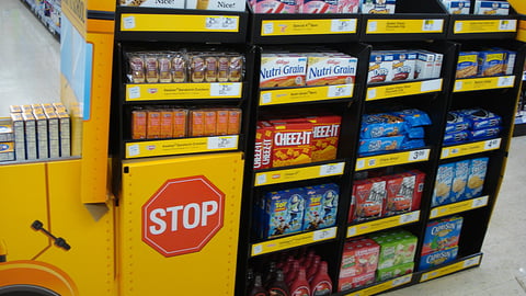 Walgreens Back-to-School Floorstand