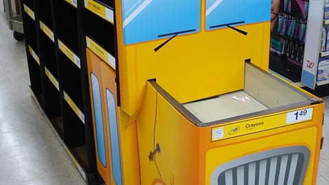 Walgreens Back-to-School Floorstand