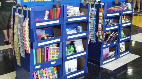 Best Buy Back to School Floorstands