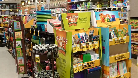 Safeway Back-to-School Merchandising