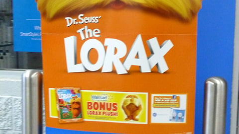Walmart 'The Lorax' Security Wrap