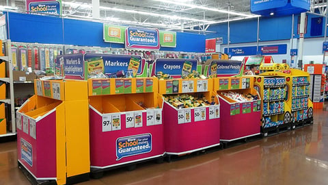 Walmart Back-to-School Merchandising