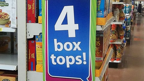 Walmart Mills '4 Box Tops' Side Panel