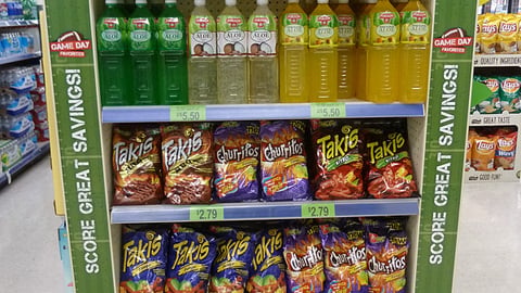 Walgreens 'Game Day Favorites' Endcap