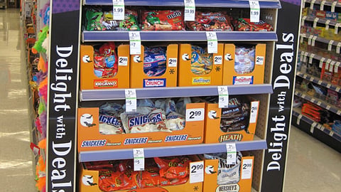 Walgreens Multi-Brand Halloween Endcap