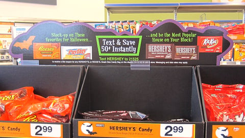 Hershey Walgreens 'Text & Save' Header