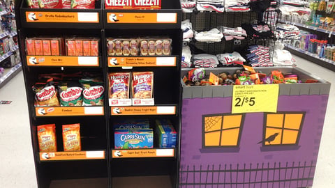 Walgreens Multi-Brand Halloween Floorstand