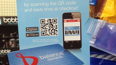 Walgreens Balance Rewards Shelf Talker