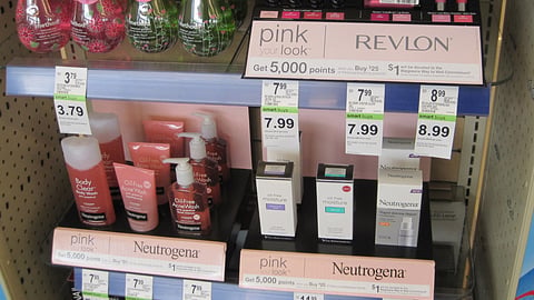 Walgreens 'Pink Your Look' Shelf Trays
