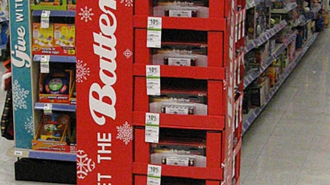 Walgreens 'Batteries' Floorstand