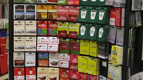 Walgreens Gift Card Endcap