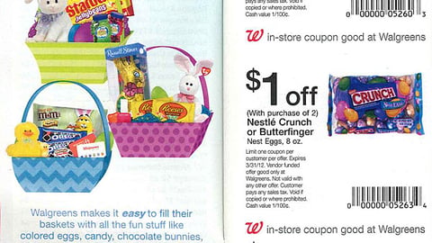 Walgreens 'Be Hoppy' Coupon Book Feature