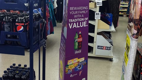 Dollar General 'Every Day Heroes' Standee