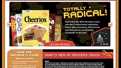 GrocerySavvy.com Atari Carousel Ad