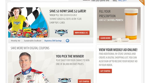 Kroger Daytona 500 Carousel Ads