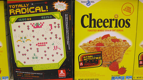 Cheerios Atari Packaging