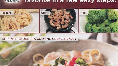 Philadelphia Cooking Creme 'Stir Up' FSI