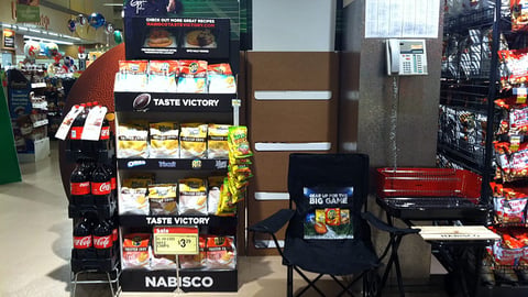 Kraft Coca-Cola 'Taste Victory' Display