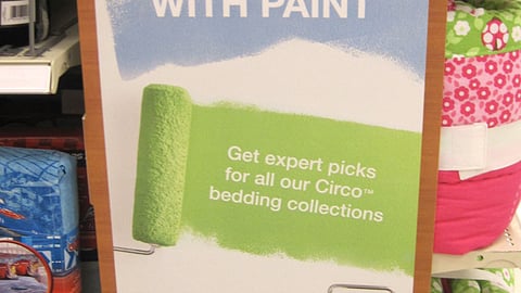 Target Benjamin Moore Side Panel