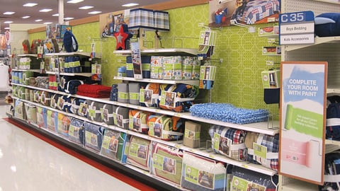 Target Boy's Room In-Line Display