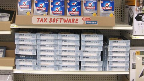 Target 'Tax Software' Shelf Trays