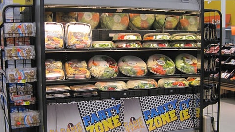Walmart 'Game Time' Cooler Signs