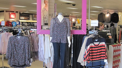 JCPenney 'Feb' Apparel Display
