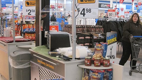 Walmart 'Game Time' PepsiCo Sampling Station