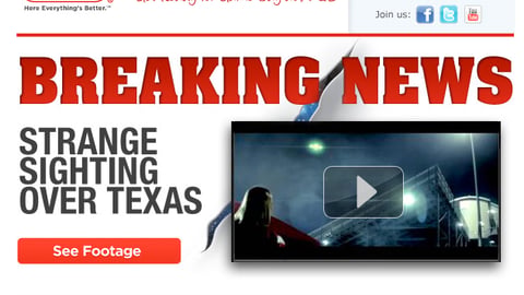 H-E-B Super Bowl Email