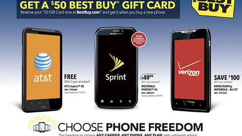 Best Buy 'Choose Phone Freedom' Circular Cover