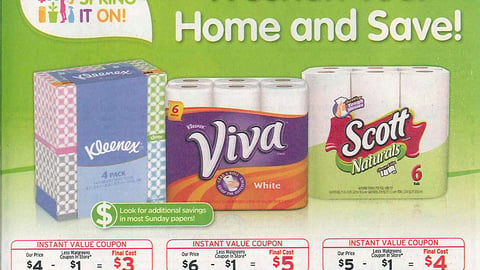 K-C Walgreens 'Spring It On' FSI