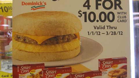 Smart Ones Dominick's 'Great Price' Cooler Cling
