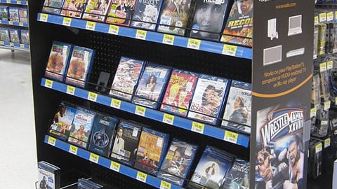 Walmart Vudu Endcap