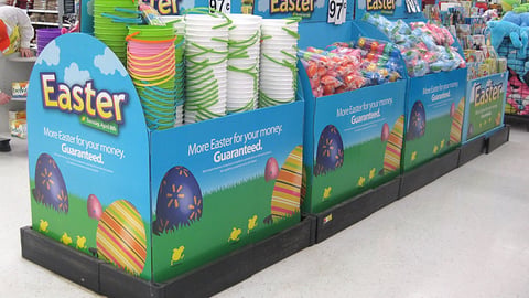 Walmart Easter Pallet Train