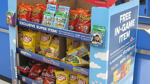 Zynga Frito-Lay Pallet Display