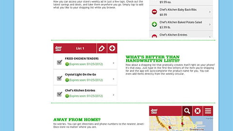 Jewel-Osco Mobile App Landing Page