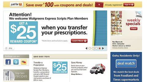 Safeway 'Transfer Your Prescription' Carousel Ad