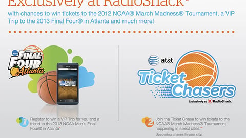 AT&T 'Ticket Chasers' Website