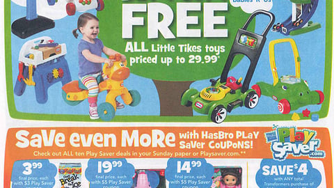 Toys "R" Us Hasbro 'Play Saver' Feature