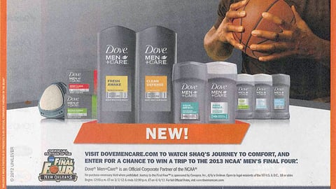 Dove Men+Care 'Comfort' FSI