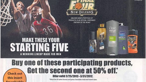 Unilever Walgreens 'Starting Five' FSI
