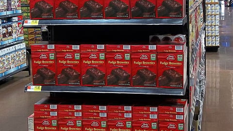 Walmart Easter Baking Endcap