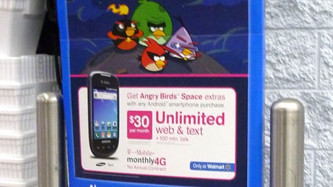 Walmart 'Angry Birds Space' Security Wrap