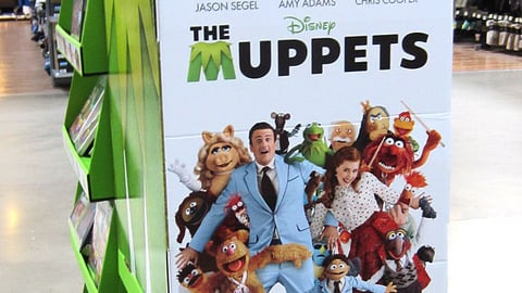 The Muppets Walmart Pallet Display