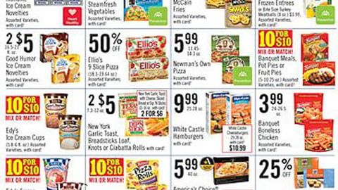 A&P 'Frozen Food Month' Feature