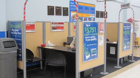 Walmart Jackson Hewitt Tax Kiosks