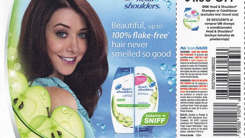 Head & Shoulders 'Scratch 'N' Sniff' FSI