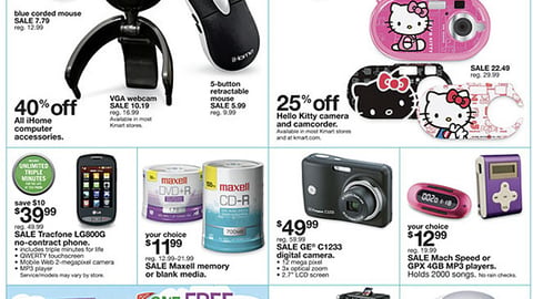 Kmart 'Storewide Savings Guide' Oreo Incentive Feature